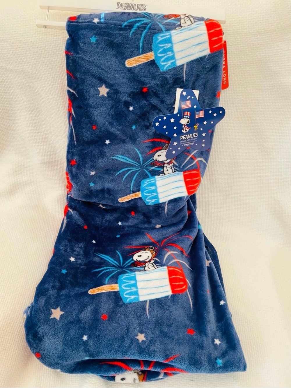 Peanuts Snoopy Patriotic Throw - Patriotic PEANUTS Throw